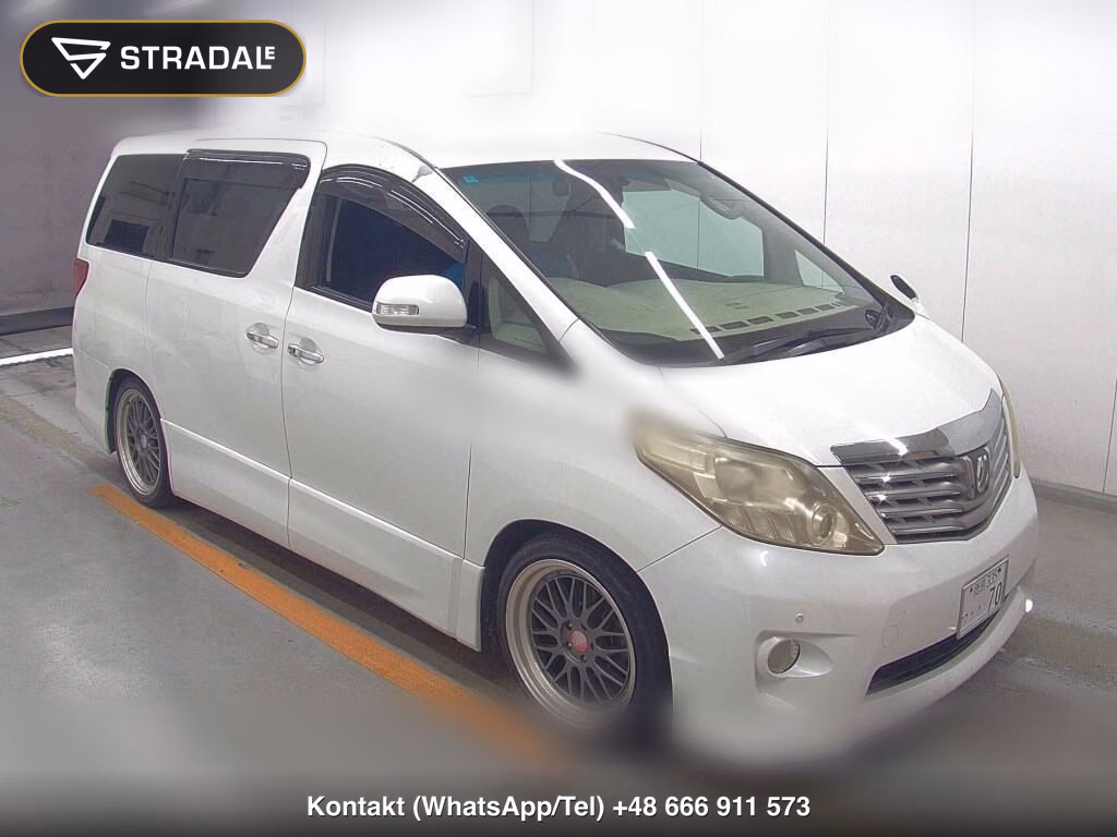 TOYOTA ALPHARD 240S 2010, aukcja z Japonii, zdjęcie 1