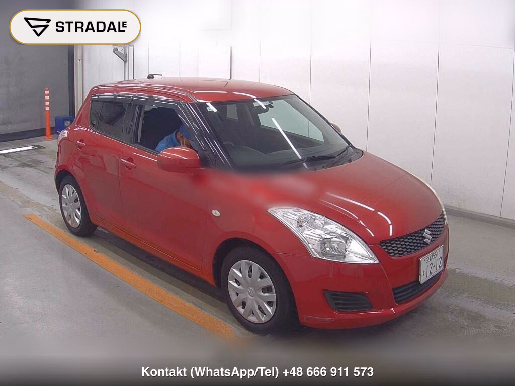 SUZUKI SWIFT 5D XG 2012, aukcja z Japonii, zdjęcie 1