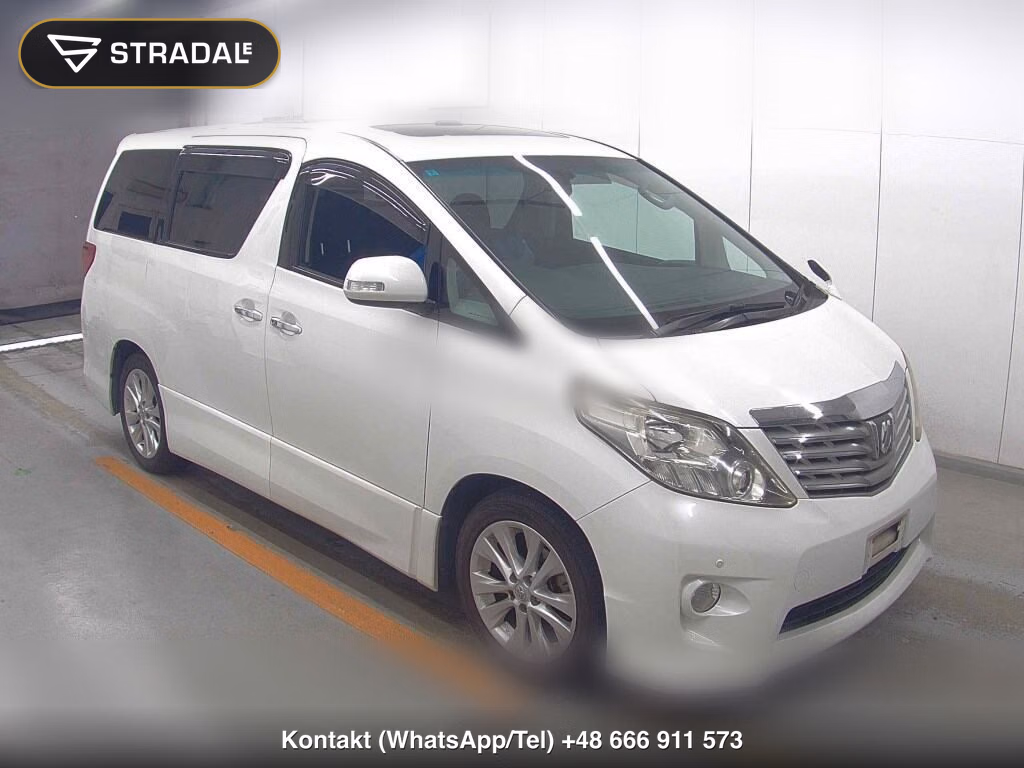 TOYOTA ALPHARD 240S 2008, aukcja z Japonii, zdjęcie 1