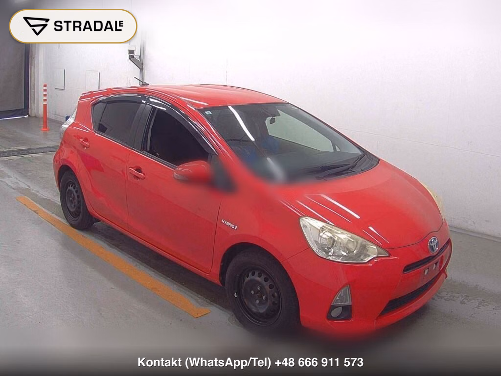 TOYOTA AQUA G 2012, aukcja z Japonii, zdjęcie 1