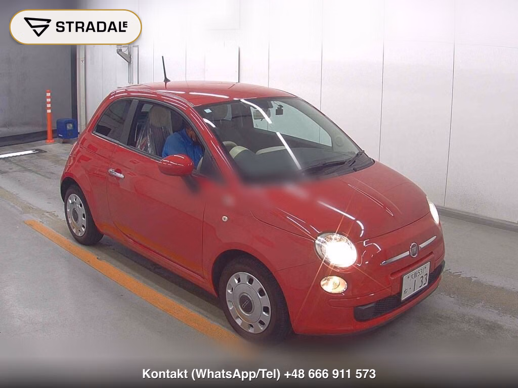 FIAT 500 SUPER POP AUGURI! 2016, aukcja z Japonii, zdjęcie 1