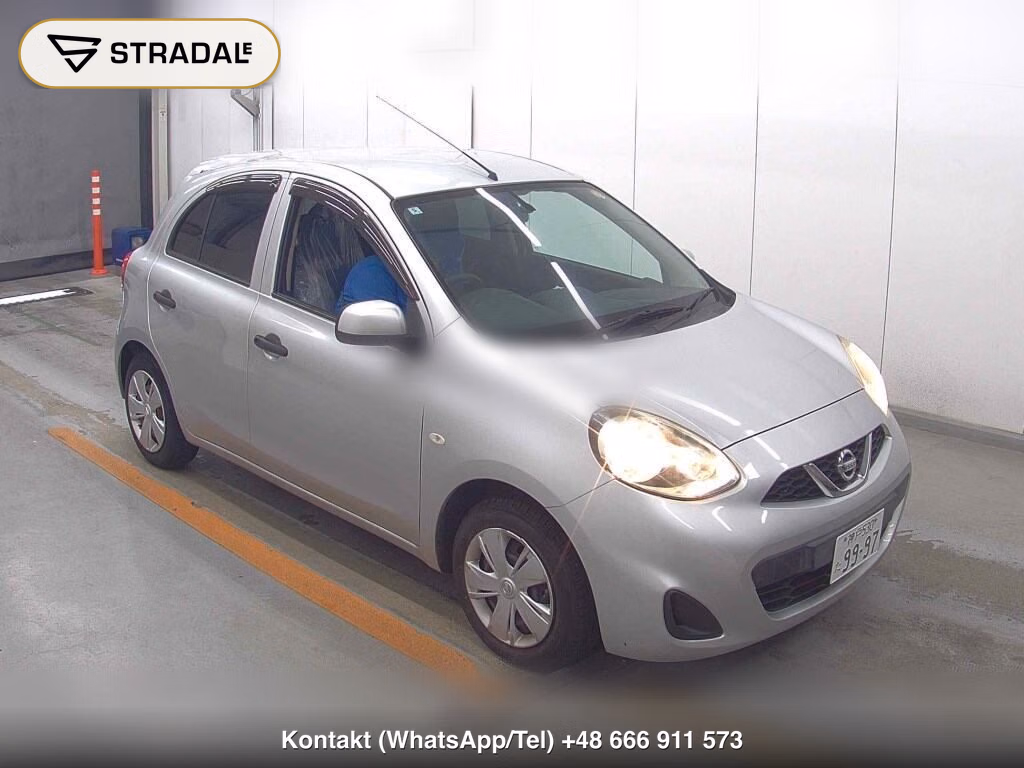 NISSAN MARCH 5D S 2018, aukcja z Japonii, zdjęcie 1