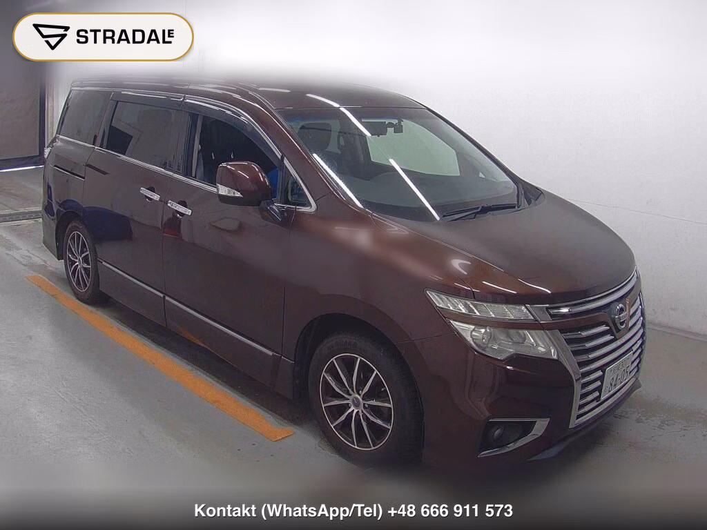 NISSAN ELGRAND 5D 250 HIGHWAY STAR 2014, aukcja z Japonii, zdjęcie 1