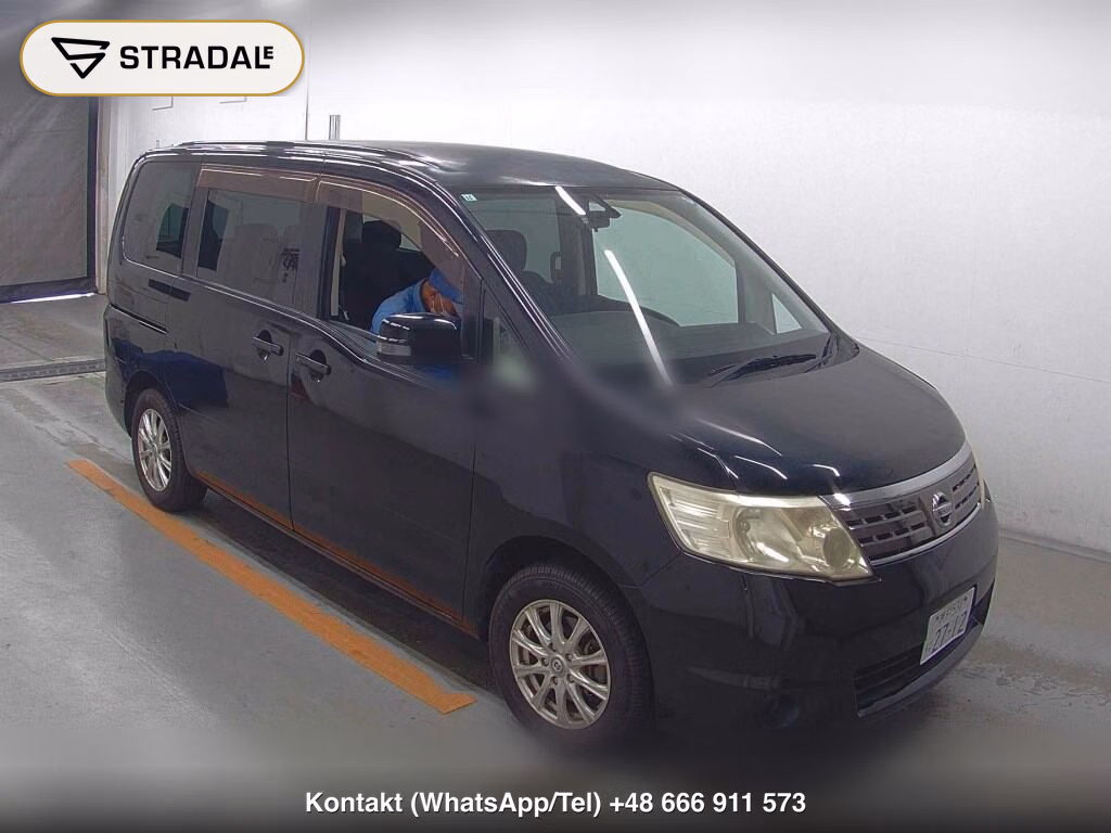 NISSAN SERENA 5D 20S V SELECTION 2009, aukcja z Japonii, zdjęcie 1