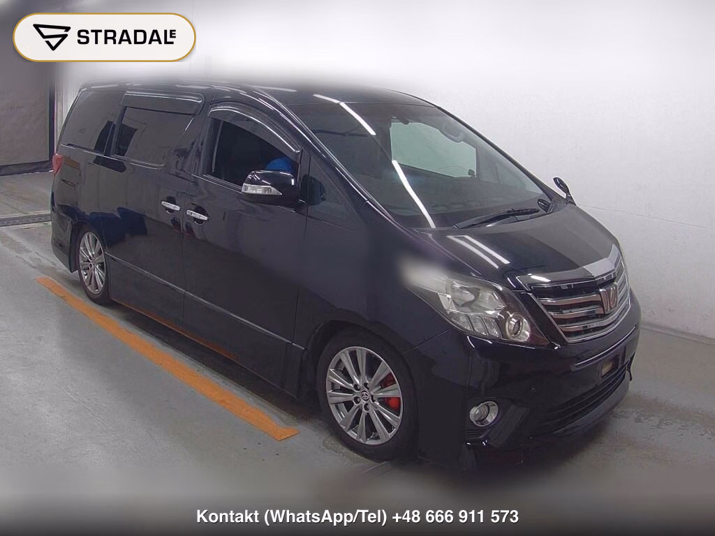 TOYOTA ALPHARD 4WD 240S C PACKAGE 2012, aukcja z Japonii, zdjęcie 1