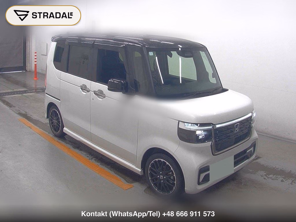 HONDA N-BOX CUSTOM TURBO COORDINATE STYLE TWO TONE 2024, aukcja z Japonii, zdjęcie 1