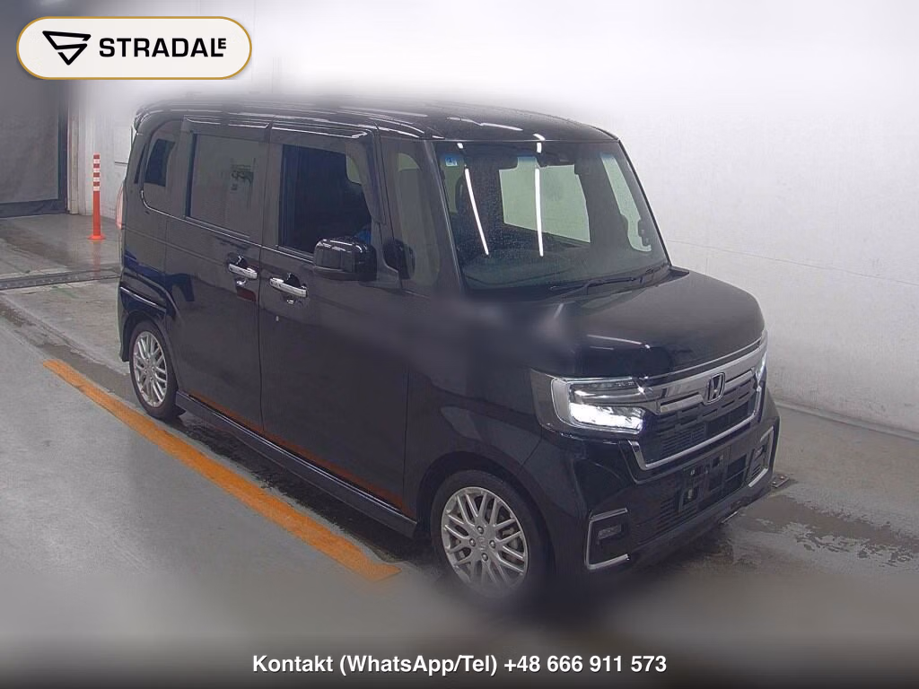 HONDA N-BOX CUSTOM L･TURBO 2022, aukcja z Japonii, zdjęcie 1