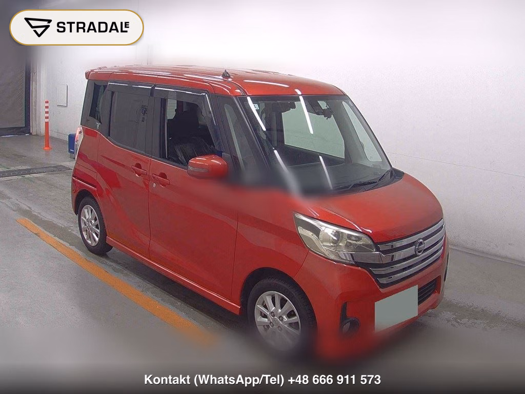 NISSAN DAYZ ROOX HIGHWAY STAR X 2016, aukcja z Japonii, zdjęcie 1