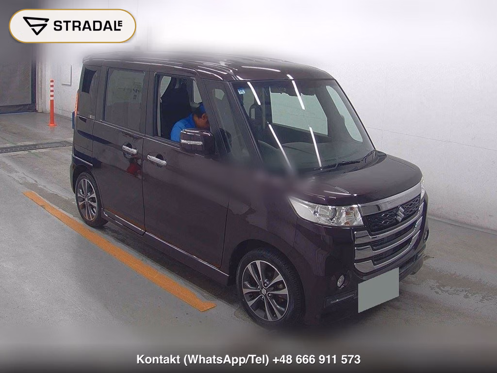 SUZUKI SPACIA CUSTOM Z TURBO 2016, aukcja z Japonii, zdjęcie 1