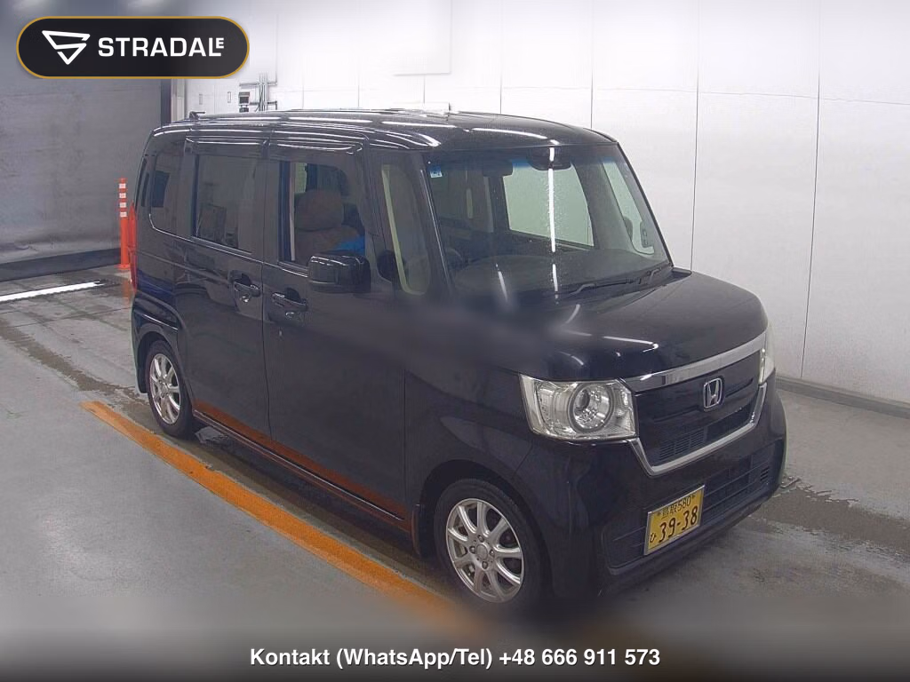 HONDA N-BOX G･EX HONDA SENSING 2018, aukcja z Japonii, zdjęcie 1