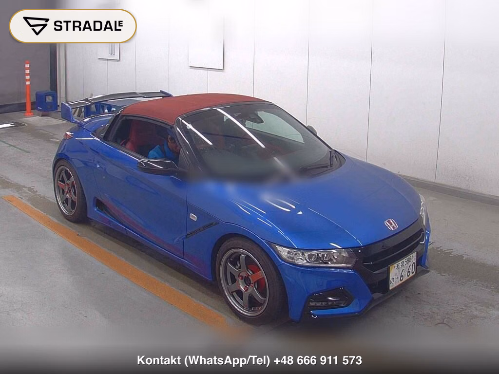 HONDA S660 MODULO X 2018, aukcja z Japonii, zdjęcie 1