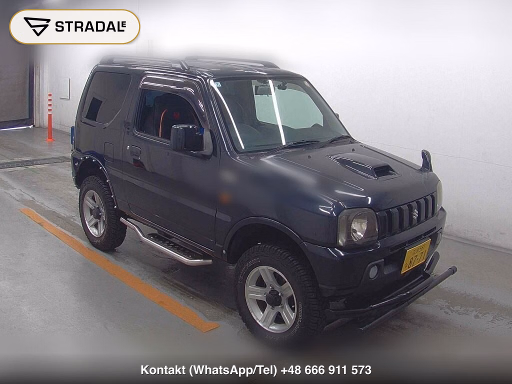 SUZUKI JIMNY 3D 4WD WILD WIND 2008, aukcja z Japonii, zdjęcie 1