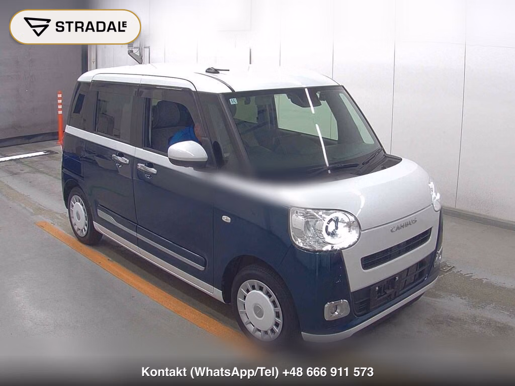 DAIHATSU MOVE CANBUS STRIPES G TURBO 2022, aukcja z Japonii, zdjęcie 1