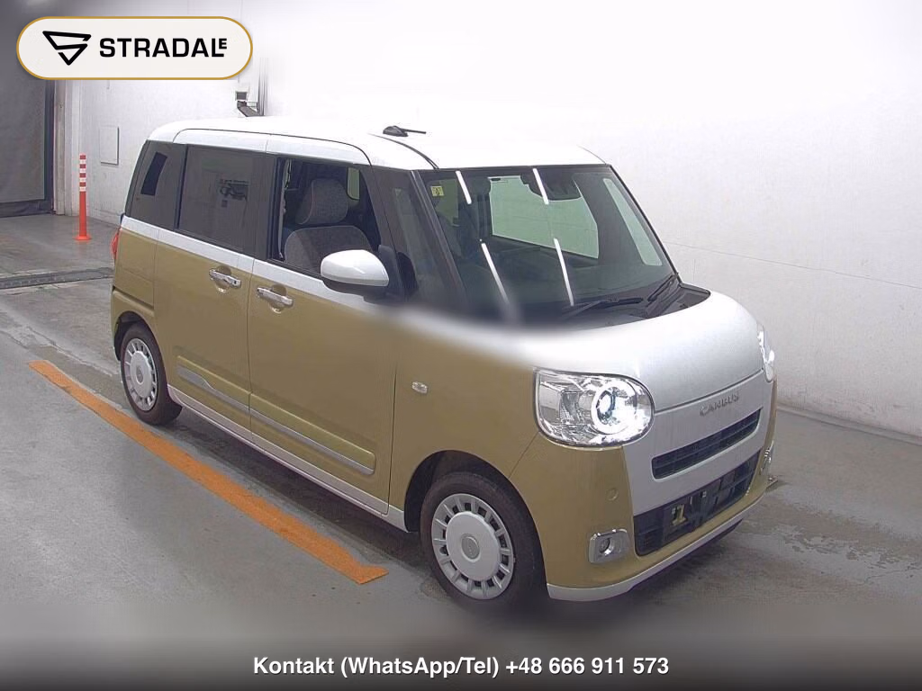 DAIHATSU MOVE CANBUS STRIPES G TURBO 2023, aukcja z Japonii, zdjęcie 1
