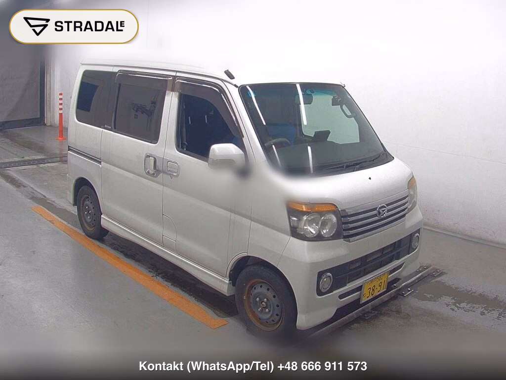 DAIHATSU ATRAI WAGON 4WD CUSTOM TURBO RS LIMITED 2013, aukcja z Japonii, zdjęcie 1