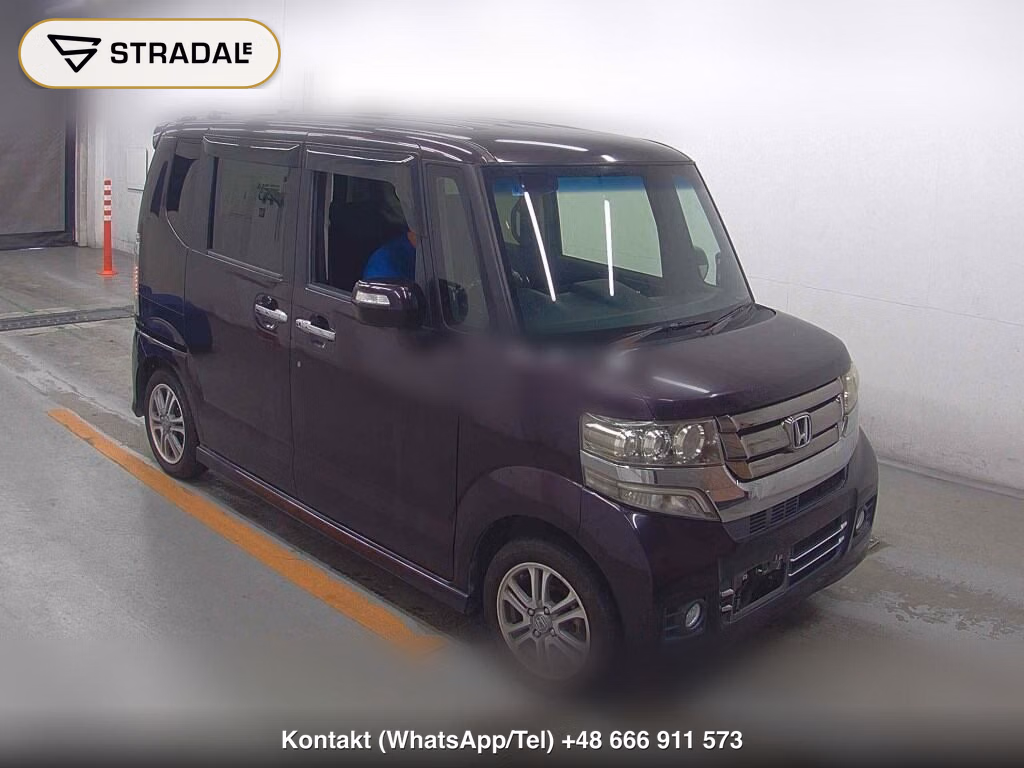 HONDA N-BOX CUSTOM G・L PACKAGE 2016, aukcja z Japonii, zdjęcie 1