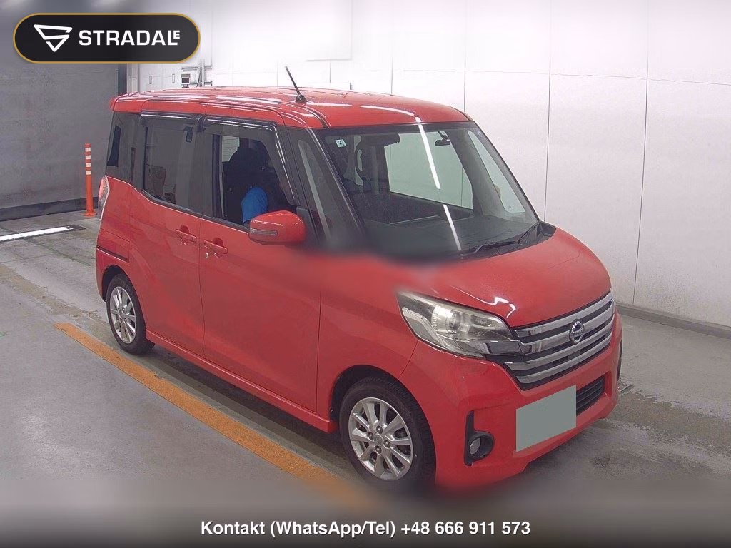 NISSAN DAYZ ROOX HIGHWAY STAR X 2014, aukcja z Japonii, zdjęcie 1