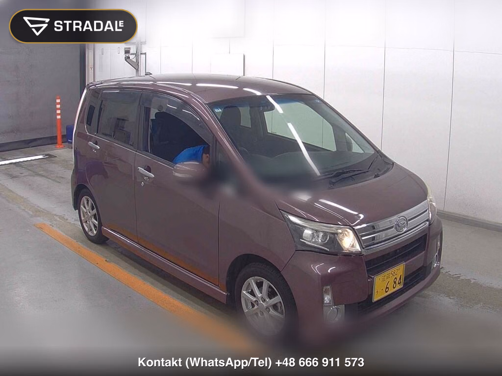 DAIHATSU MOVE 4WD CUSTOM X 2013, aukcja z Japonii, zdjęcie 1