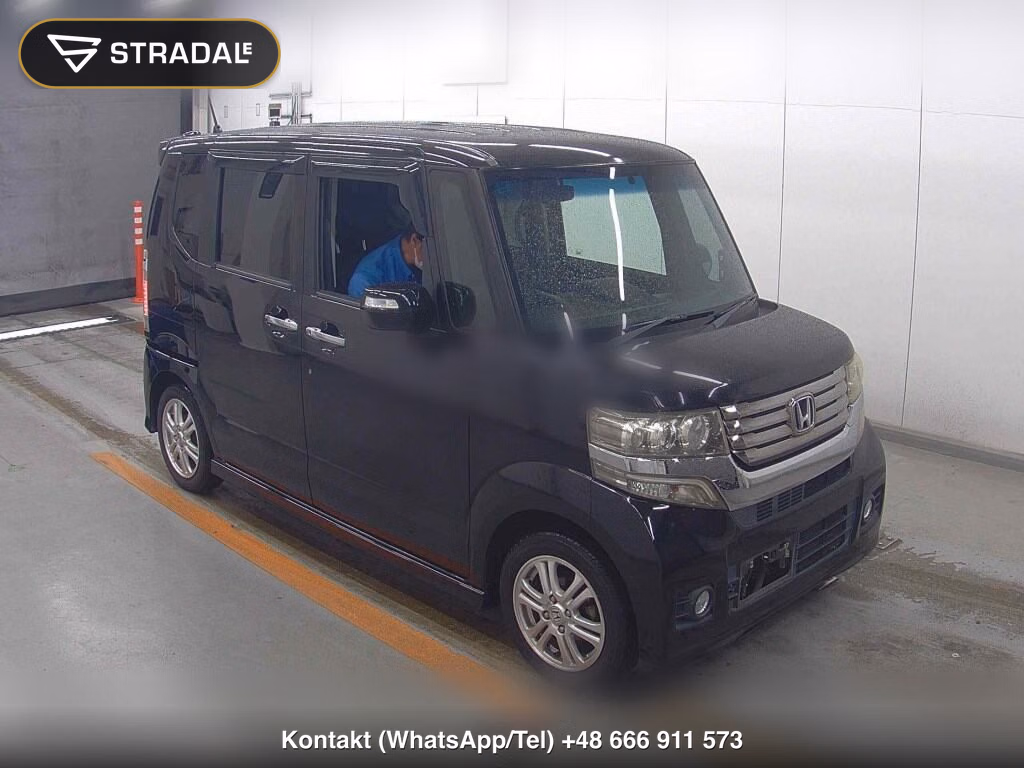 HONDA N-BOX CUSTOM G･L PACKAGE 2012, aukcja z Japonii, zdjęcie 1