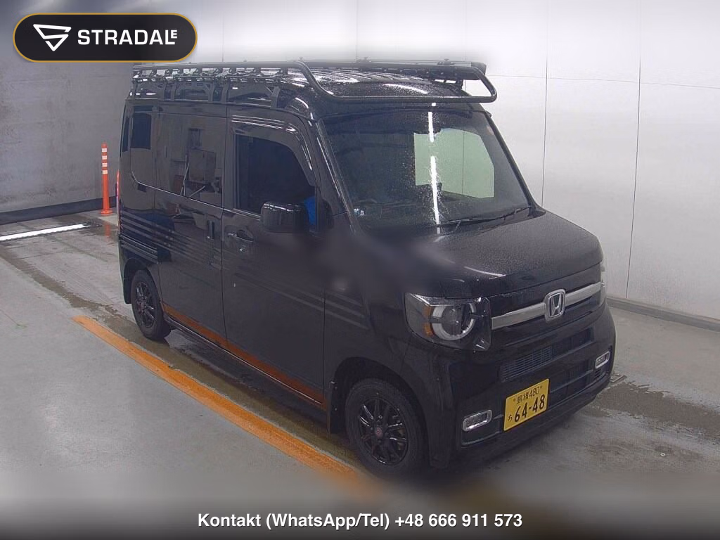 HONDA N-VAN PLUS STYLE FUN・TURBO HONDA SENSING 2019, aukcja z Japonii, zdjęcie 1