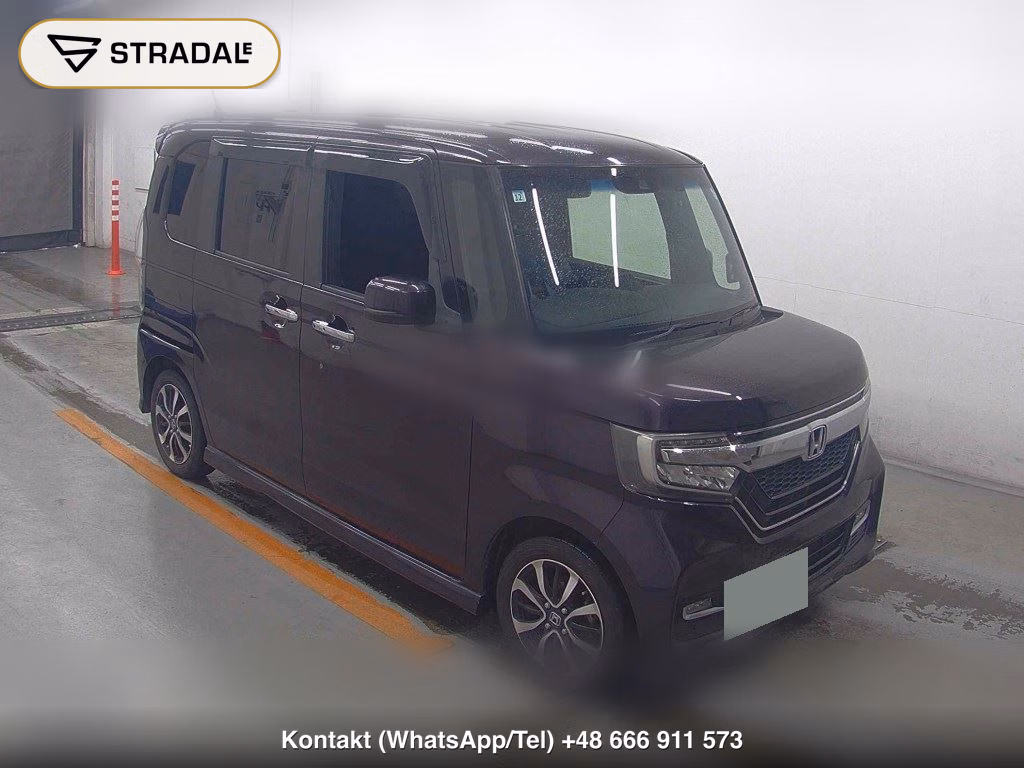 HONDA N-BOX CUSTOM G･L HONDA SENSING 2017, aukcja z Japonii, zdjęcie 1