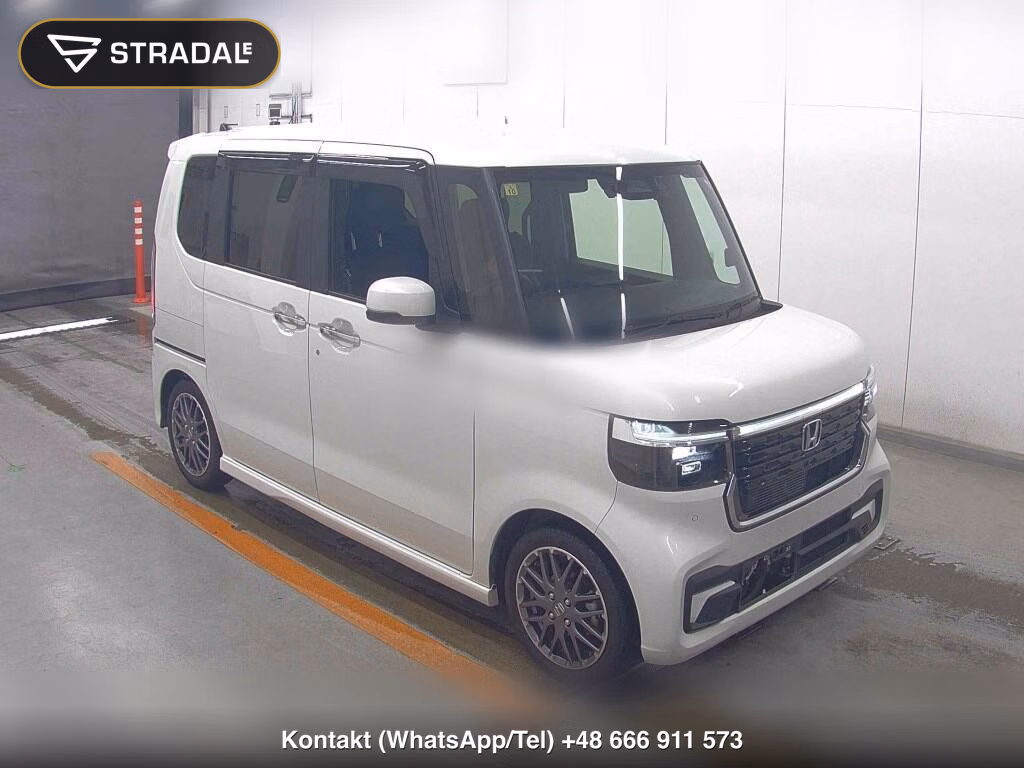 HONDA N-BOX CUSTOM TURBO 2023, aukcja z Japonii, zdjęcie 1