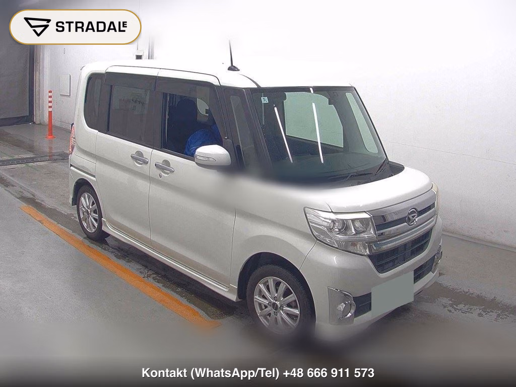 DAIHATSU TANTO 4WD CUSTOM RS 2014, aukcja z Japonii, zdjęcie 1