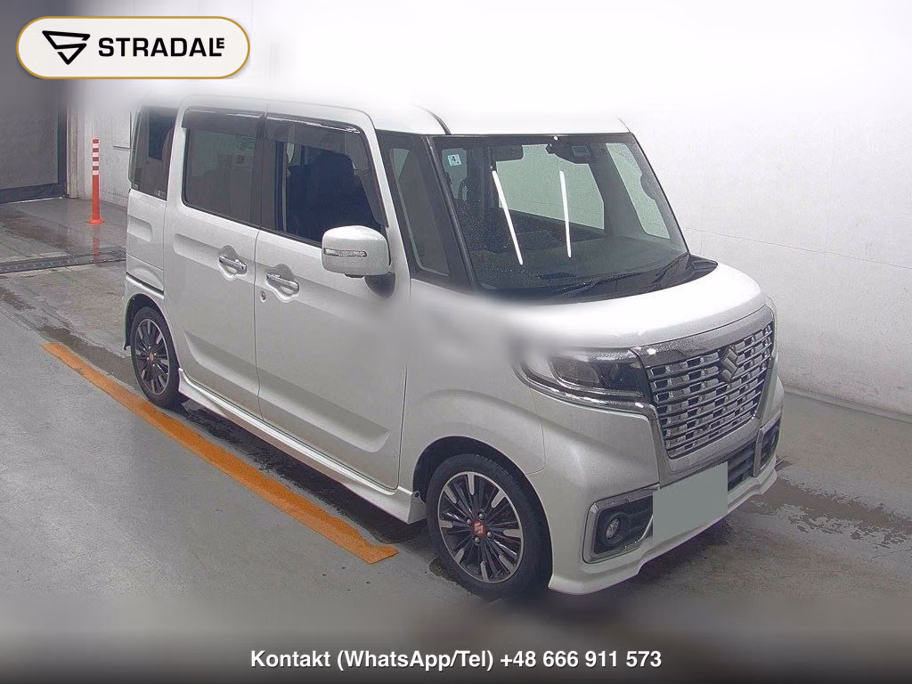 SUZUKI SPACIA CUSTOM HYBRID XS TURBO 2018, aukcja z Japonii, zdjęcie 1