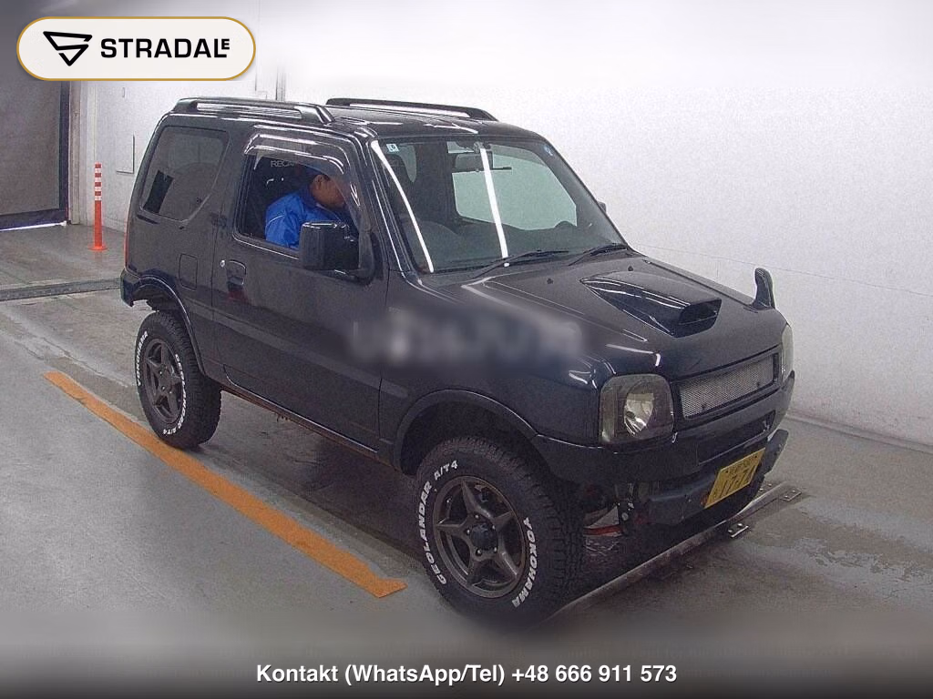 SUZUKI JIMNY 3D 4WD WILD WIND 2008, aukcja z Japonii, zdjęcie 1