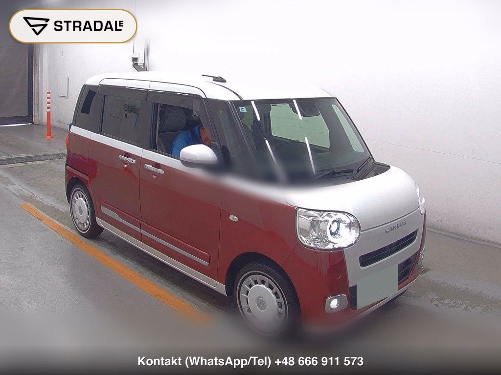 DAIHATSU MOVE CANBUS STRIPES G TURBO 2022, aukcja z Japonii, zdjęcie 1