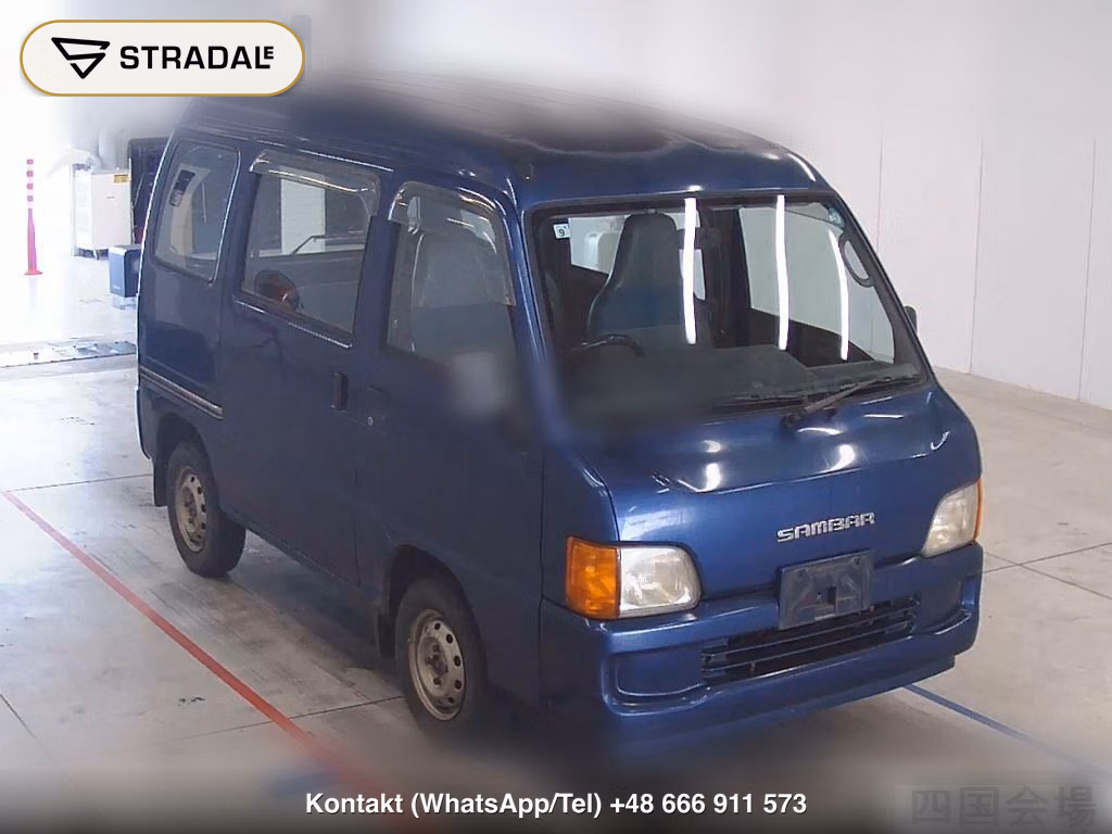 SUBARU SAMBAR VAN 5D 4WD VC 2000, aukcja z Japonii, zdjęcie 1