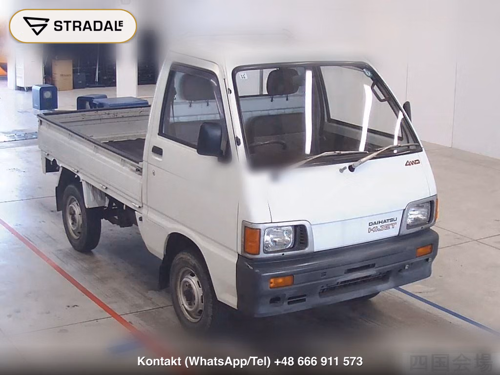 DAIHATSU HIJET TRUCK 4WD 1990, aukcja z Japonii, zdjęcie 1