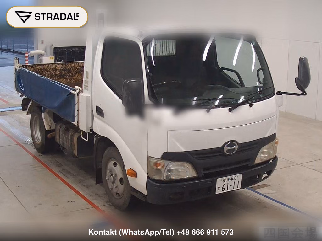 HINO DUTRO 2D DUMP 2013, aukcja z Japonii, zdjęcie 1
