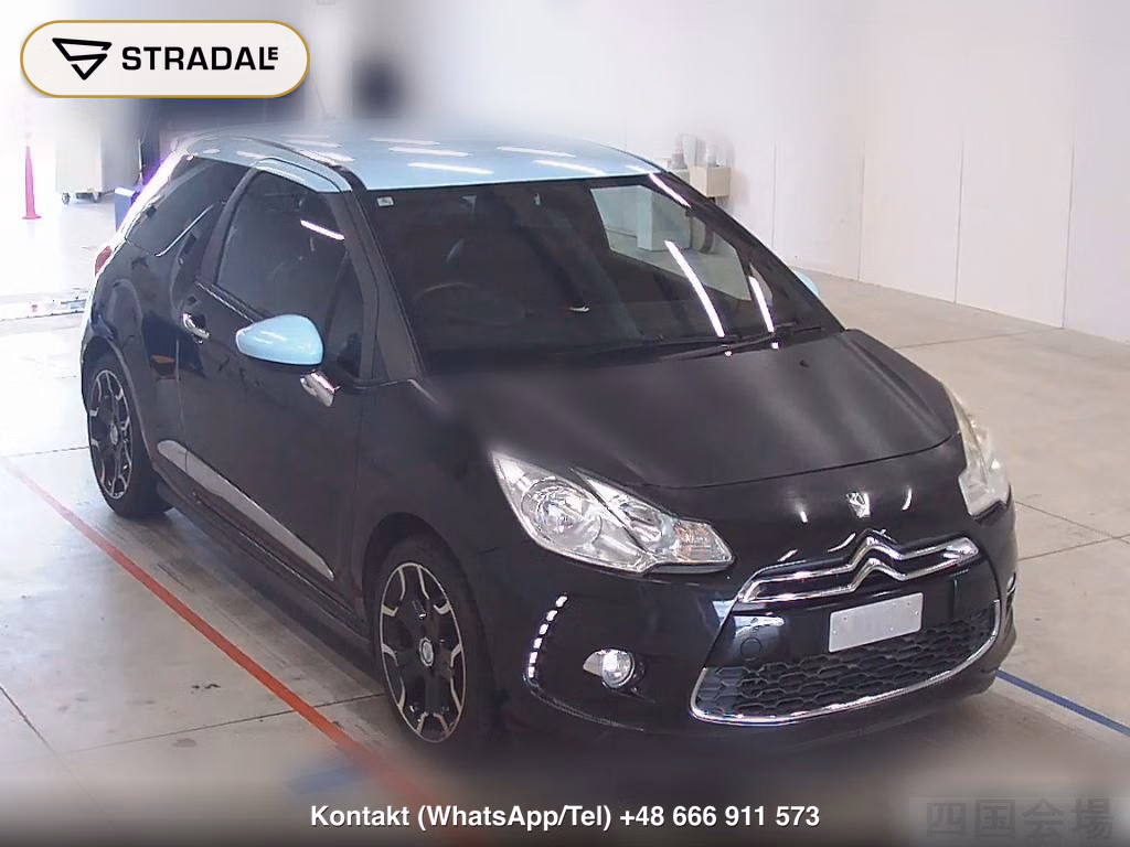 CITROEN DS3 SPORT CHIC 2010, aukcja z Japonii, zdjęcie 1