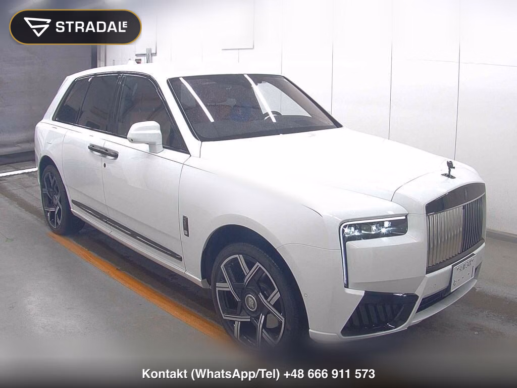 ROLLS-ROYCE CULLINAN 4WD BLACK BADGE 2025, aukcja z Japonii, zdjęcie 1