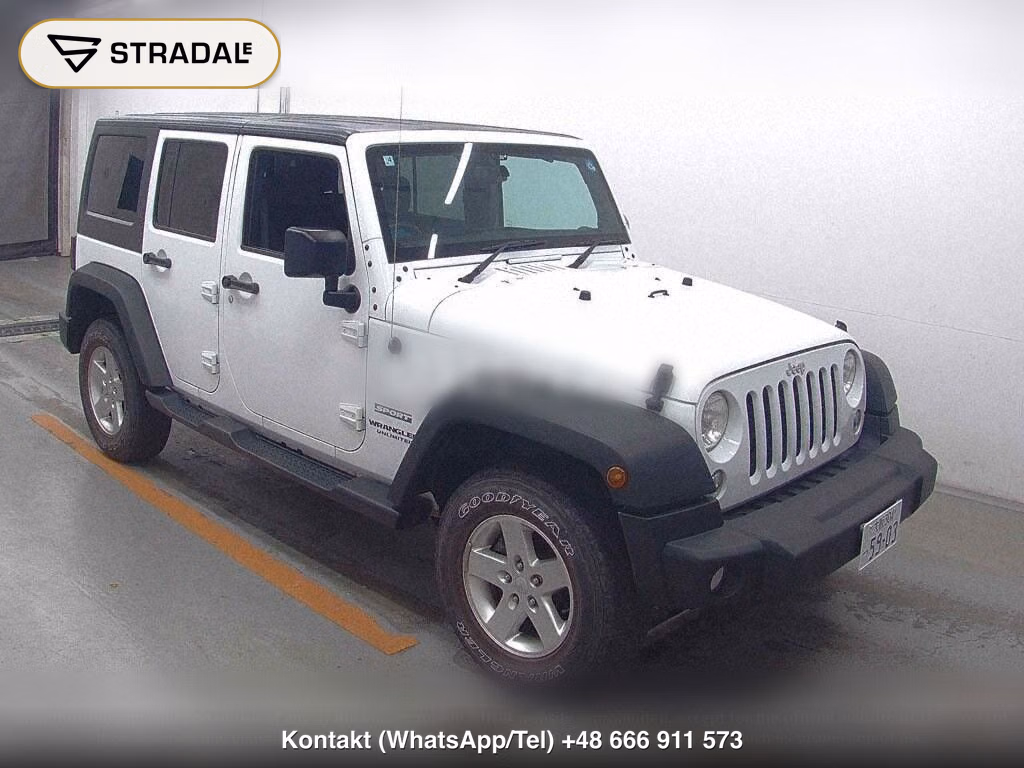 CHRYSLER JEEP JEEP WRANGLER UNLIMITED 4WD SPORT 2016, aukcja z Japonii, zdjęcie 1