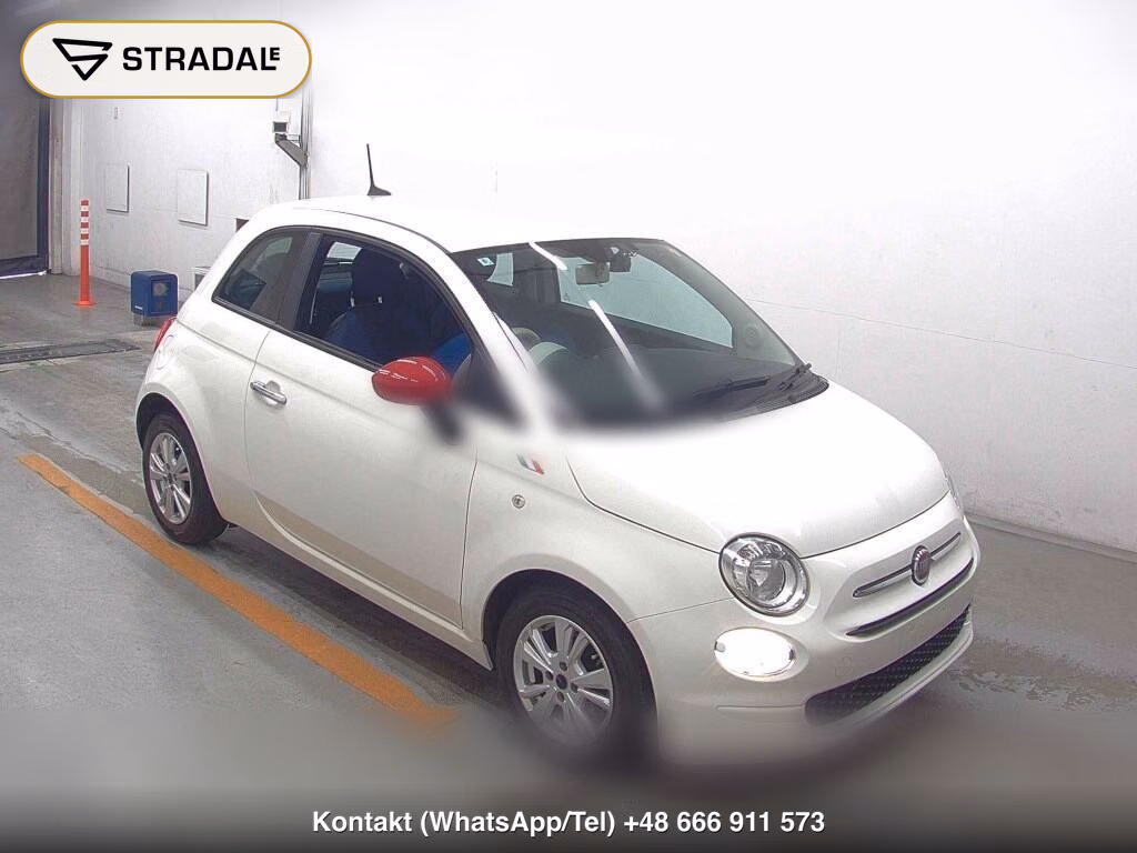 FIAT 500 TWIN AIR CULT 2022, aukcja z Japonii, zdjęcie 1