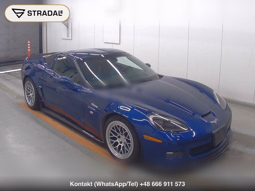 CHEVROLET CORVETTE CP Z06 2007, aukcja z Japonii, zdjęcie 1
