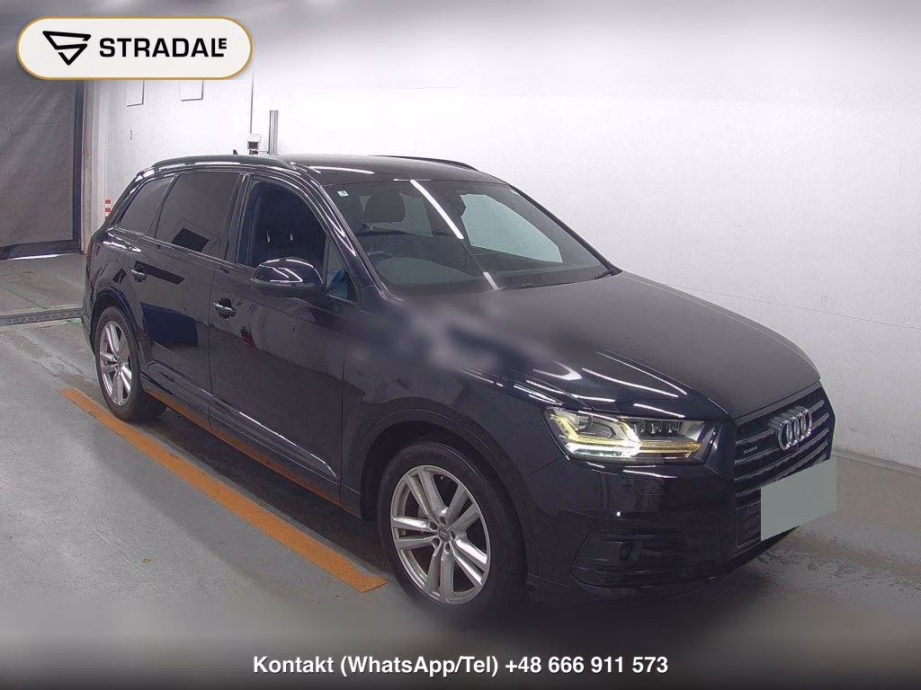 AUDI Q7 4WD BLACK STYLING 2019, aukcja z Japonii, zdjęcie 1