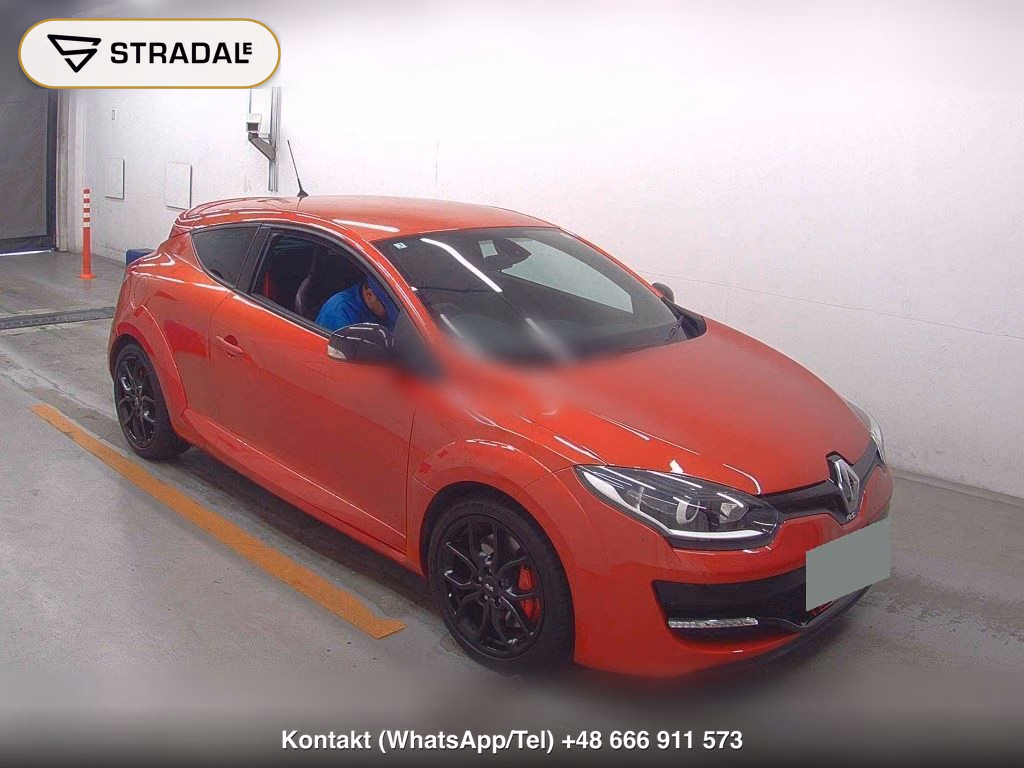 RENAULT MEGANE 3D RENAULT SPORT 273 TROPHY 2 2017, aukcja z Japonii, zdjęcie 1