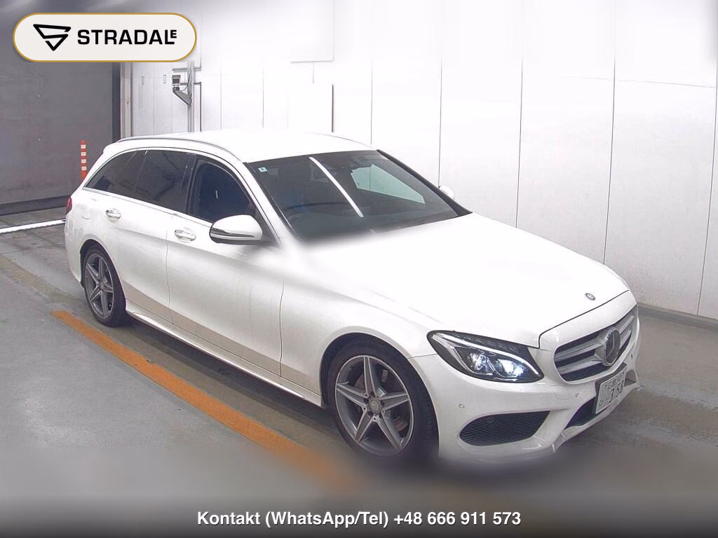 MERCEDES BENZ C-CLASS STATIONWAGON C180 STATIONWAGON SPORTS 2016, aukcja z Japonii, zdjęcie 1