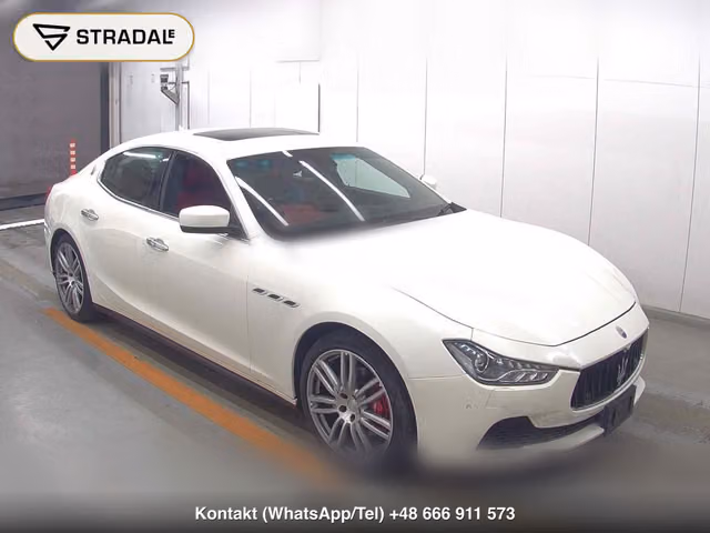 MASERATI GHIBLI 4D S 2016, samochód z aukcji Japonii