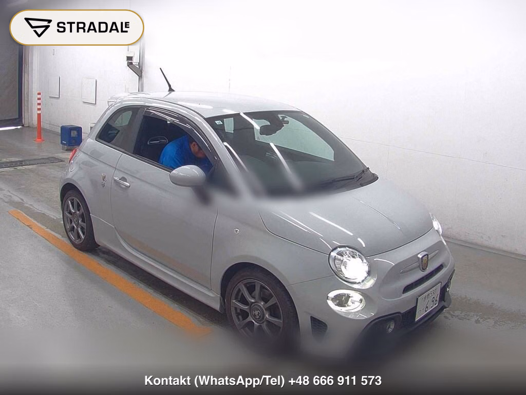 ABARTH 595 BASE GRADE 2017, aukcja z Japonii, zdjęcie 1