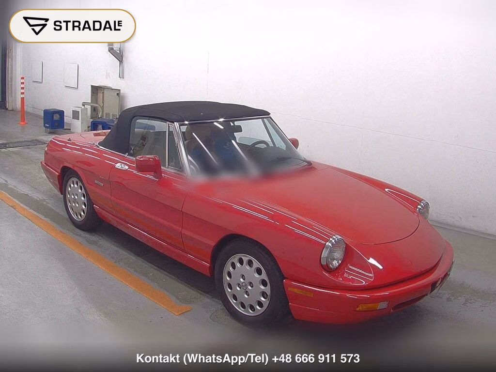 ALFA ROMEO ALFA SPIDER VELOCE 1993, aukcja z Japonii, zdjęcie 1