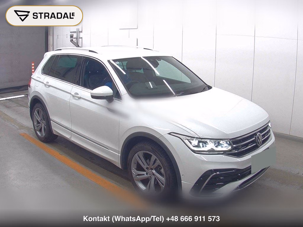 VOLKSWAGEN TIGUAN TSI R-LINE 2022, aukcja z Japonii, zdjęcie 1