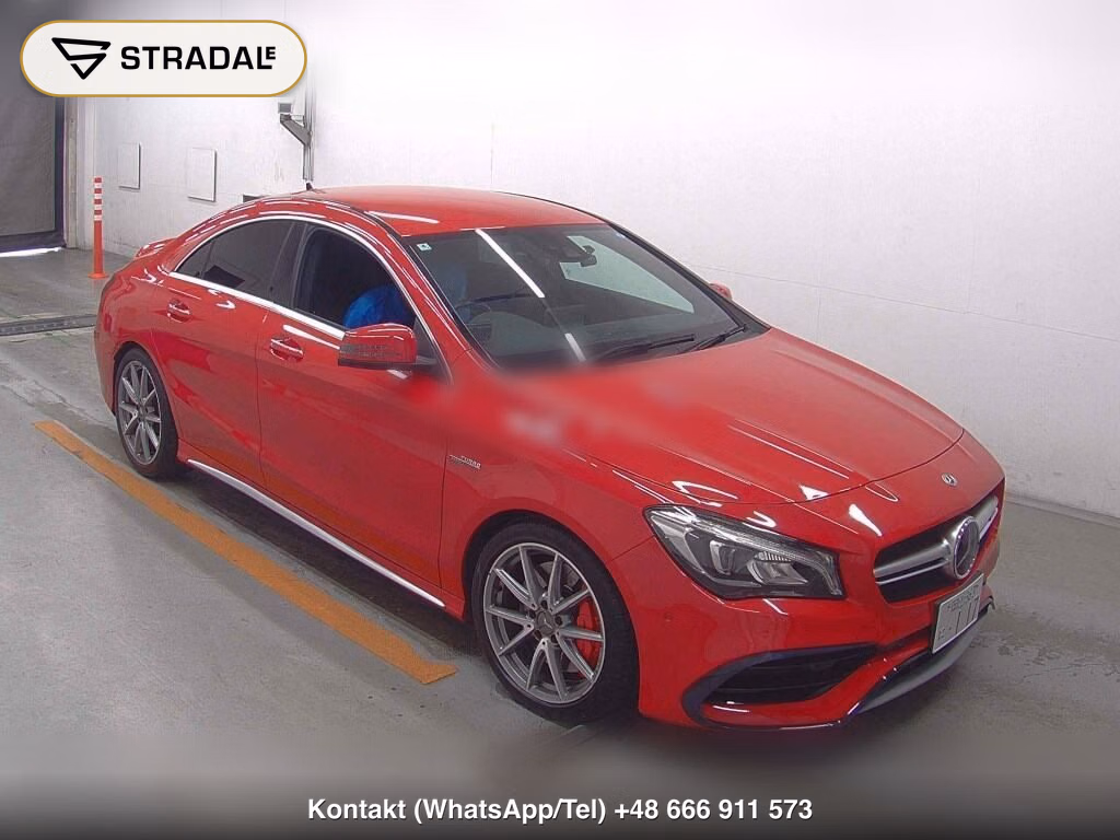 MERCEDES AMG CLA-CLASS 4WD CLA45 4MATIC 2018, aukcja z Japonii, zdjęcie 1