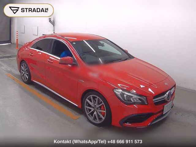 MERCEDES AMG CLA-CLASS 4WD CLA45 4MATIC 2018, samochód z aukcji Japonii