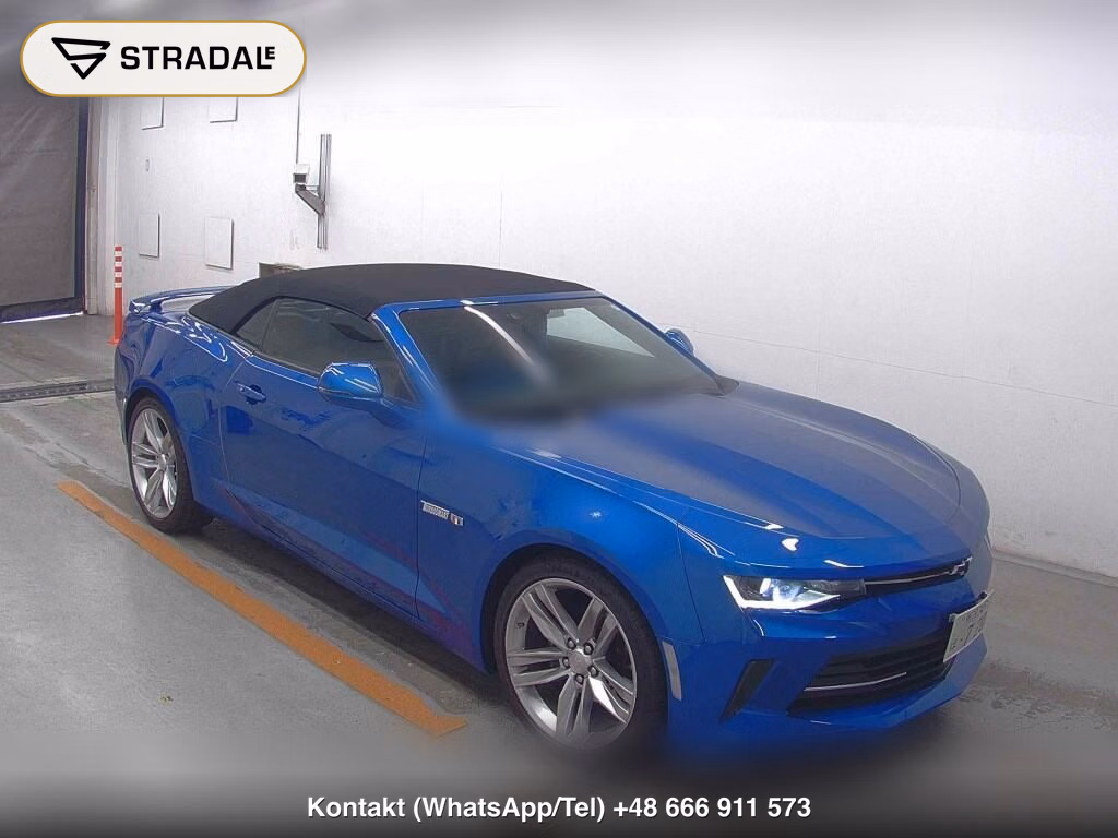 CHEVROLET CAMARO OP CONVERTIBLE 2017, aukcja z Japonii, zdjęcie 1