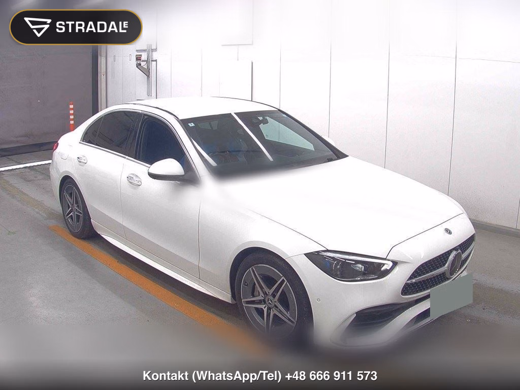 MERCEDES BENZ C-CLASS 4D C220D AVANTGARDE AMG LINE 2022, aukcja z Japonii, zdjęcie 1