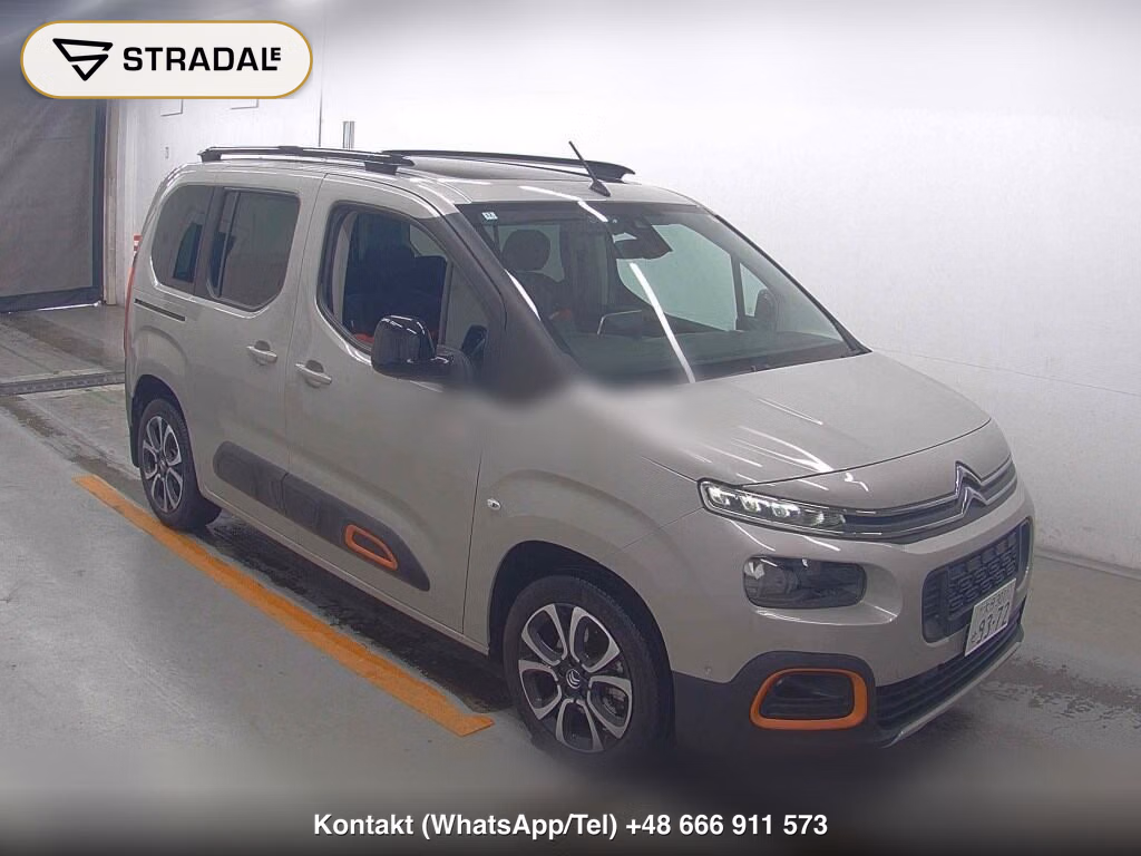 CITROEN BERLINGO SHINE XTR PACK 2020, aukcja z Japonii, zdjęcie 1